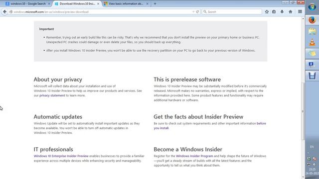 How to Download Windows 10 Insider Preview PC смотреть онлайн