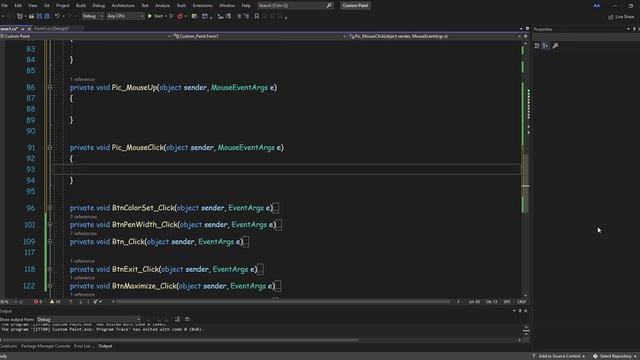 C# Modern Paint application in Windows Form | Part 2 смотреть онлайн