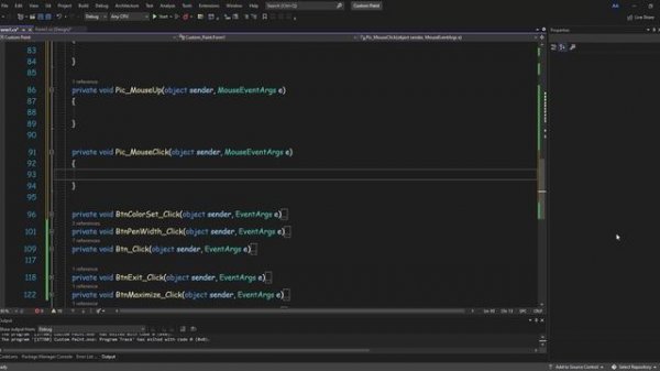 C# Modern Paint application in Windows Form | Part 2