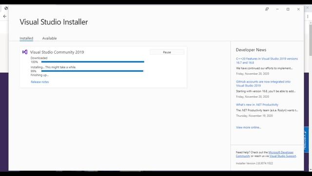 How to download and install Visual Studio 2019 Free and Net Core SDK (Latest) | SAS TV смотреть онлайн