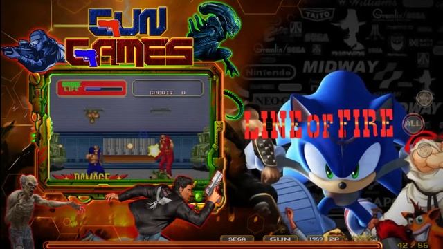 CoinOPS Next 2 | Project Arcade | Rail Shooter / Gun Games Theme Add On | RetroFE
