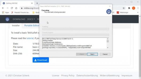 MiKTeX Installation Guide