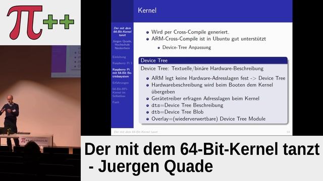 Der mit dem 64-Bit-Kernel tanzt – Pi and More 9½ - HS Niederrhein - 14. Januar 2017 смотреть онлайн