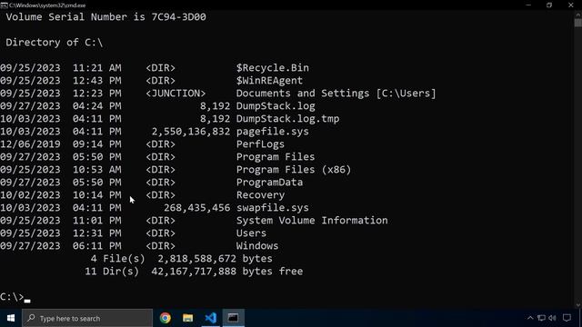 Operating Systems: Windows File System CLI смотреть онлайн