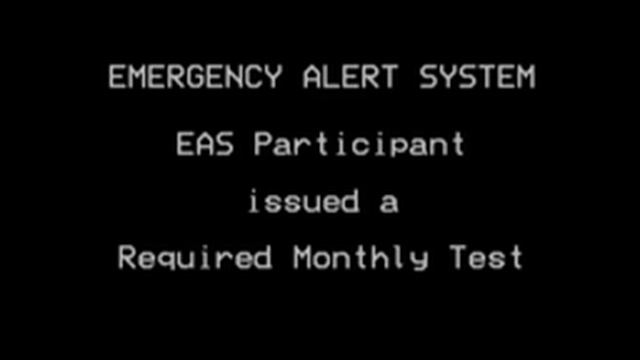 Emergency Alert System Test but it's not your usual Emergency Alert System Test... смотреть онлайн