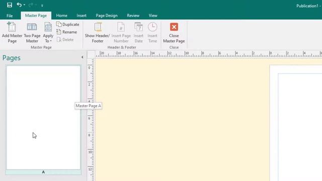 Microsoft Office Publisher - Part 6 - Master Pages - Advanced Features - b_an_xpert | Ranjith Kumar смотреть онлайн