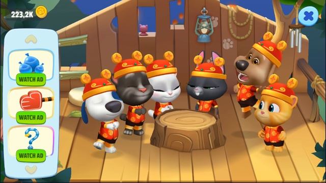 MY TALKING TOM FRIENDS VS TALKING TOM HERO DASH (SUPER ANGELA)