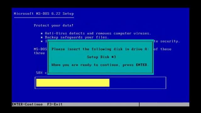 Windows 3.11 | MS-DOS Instalacja смотреть онлайн