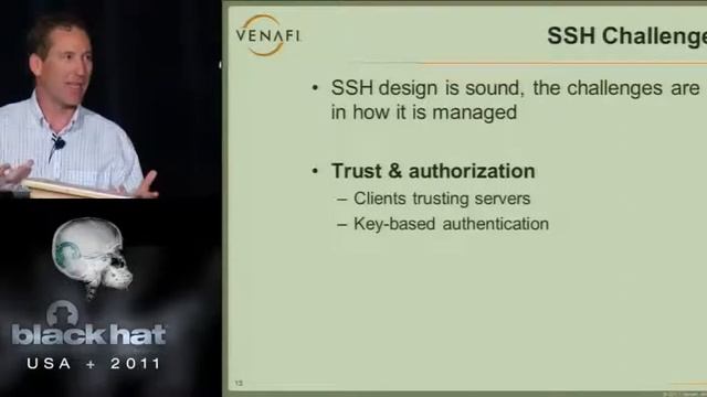 BlackHat 2011 - SSH as the next back door: Are you giving hackers root access? смотреть онлайн