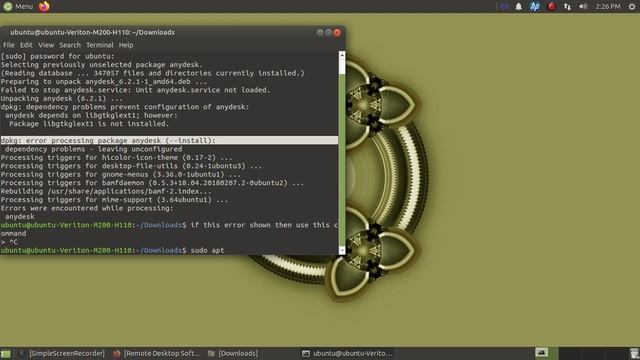 How to install Anydesk in UBUNTU/Linux with the help of Terminal смотреть онлайн