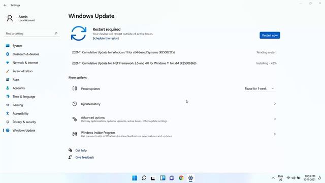 November 2021 Software Update for Windows 11 смотреть онлайн