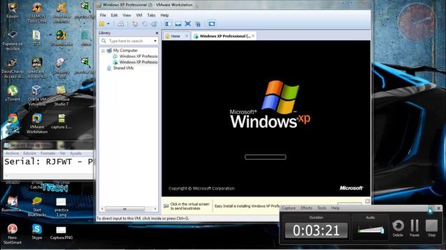 Como instalar windows xp en vmware workstation смотреть онлайн