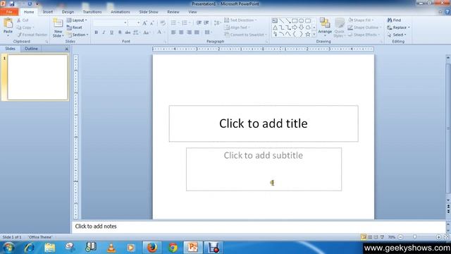 Microsoft PowerPoint 2010 Introduction смотреть онлайн