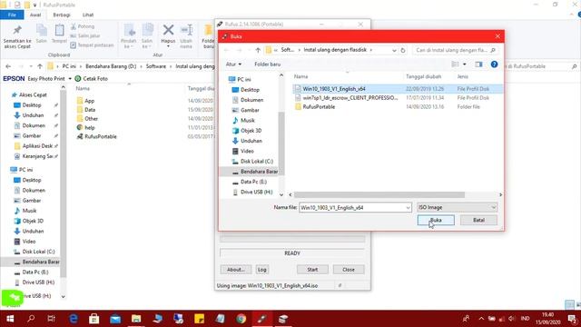 Cara instal ulang dengan flashdisk komputer pc atau laptop windows 10, 8, atau 7 смотреть онлайн