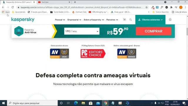Baixar e Instalar Melhor Antivirus Free para pc 2021 - Panda | Kaspersky смотреть онлайн