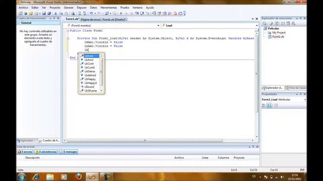Imagelist- Ejercicio4 смотреть онлайн