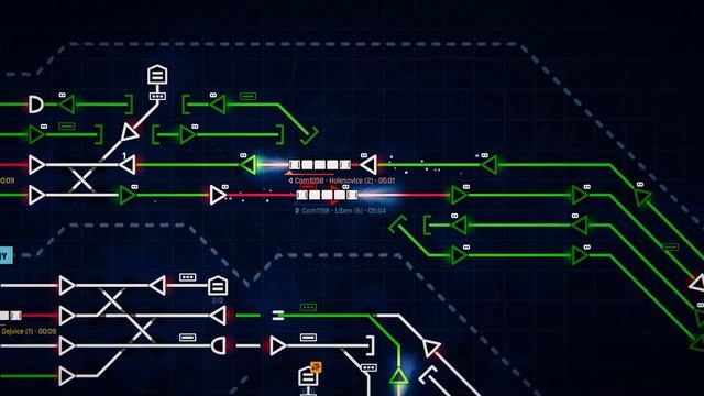 Train journey in Rail Route - train tycoon/management PC game смотреть онлайн