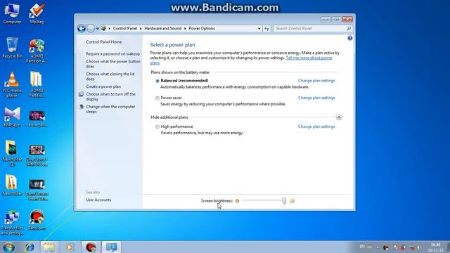 how to change brightness windows 7.any laptop смотреть онлайн