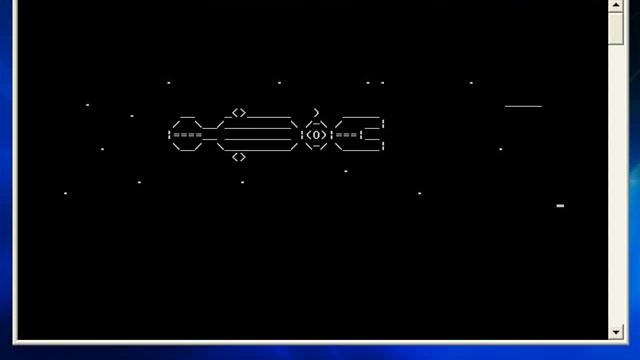 watch a bizzare and funny cmd prompt version of Star Wars episode IV online смотреть онлайн