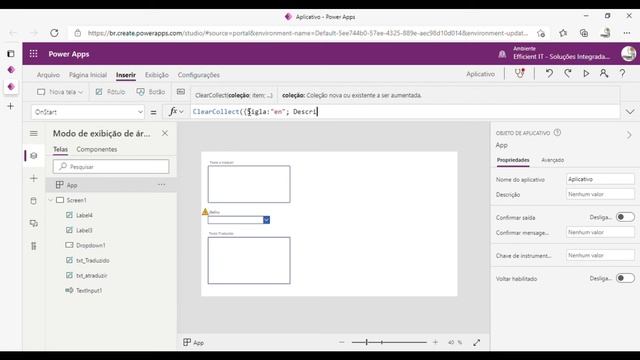 Power Apps - Utilizando o conector Microsoft Translator. смотреть онлайн