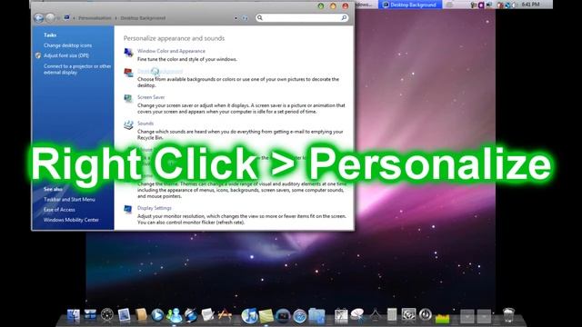 How To Make Your Windows Vista Look Like A Mac (Easy) смотреть онлайн