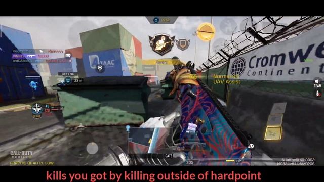 How To Achieve Max Capture Kill In Hardpoint | Clan War  #codm #codmobile #callofdutymobile