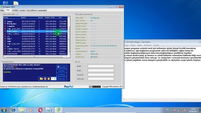 Wifi kırma programı ve anlatımı DUMPER+JUMPSTART+şifre wifi şifre kırma kesin смотреть онлайн