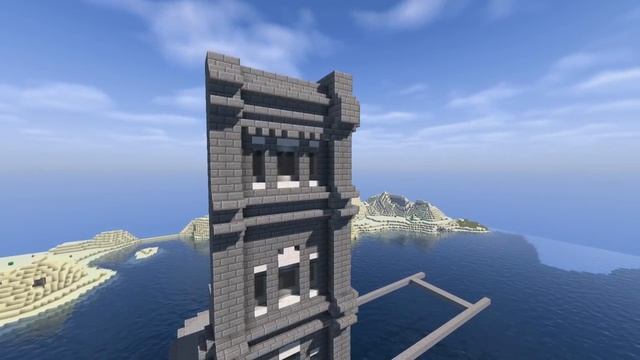How To Build the TOWER BRIDGE in Minecraft [1/2] (CREATIVE BUILDING) смотреть онлайн