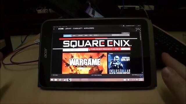 Tips On Playing Steam Games On The Acer W4 смотреть онлайн