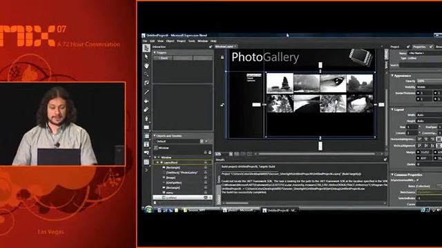 MIX07 Design Rich Client Experiences with Expression Blend and WPF смотреть онлайн