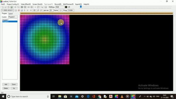 Lededit 2014 download and Install. T1000S controller programming.