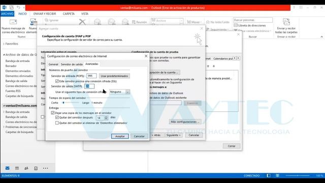 Como configurar Correos Corporativos POP3 en Outlook 2013 -2016 - y Windows 10 смотреть онлайн