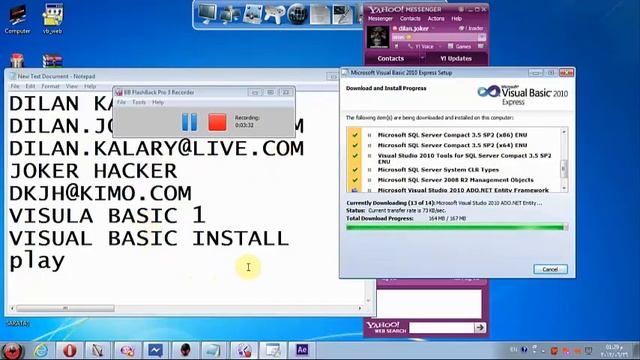 VISUAL BASIC tutorial 1 install visual basic by dilan kalary смотреть онлайн