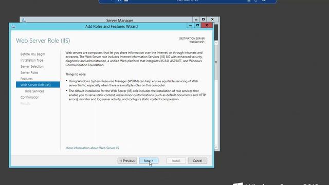 How to: Install IIS Web Server on Windows Server 2012 смотреть онлайн