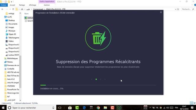 تحميل وتفعيل برنامج iobit uninstaller آخر إصدار 8.1.0.14 لحذف البرامج من جذورها смотреть онлайн
