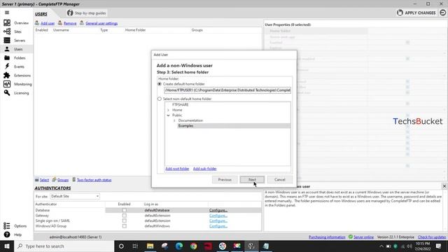 Setup free SFTP server on Windows смотреть онлайн