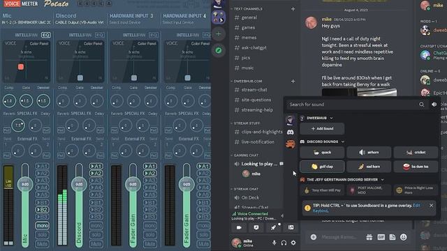 How to Connect Discord to VoiceMeeter - Using Virtual Audio Cables! смотреть онлайн