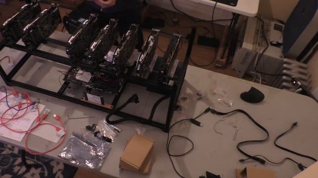 Monero Mining Rig Timelapse Build смотреть онлайн