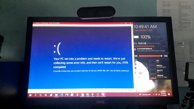 Windows 8.1 has BSOD VM смотреть онлайн