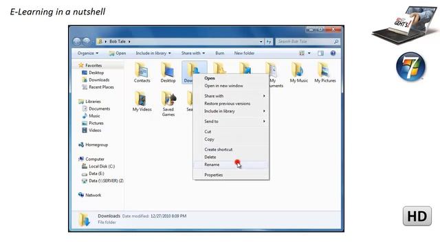 Windows 7: Redirect Folders смотреть онлайн