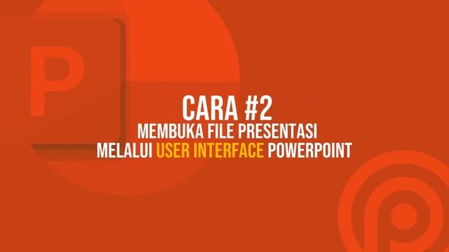 TUTORIAL MS POWERPOINT 2019 3 CARA MEMBUKA FILE PRESENTASI YANG TELAH DISIMPAN смотреть онлайн