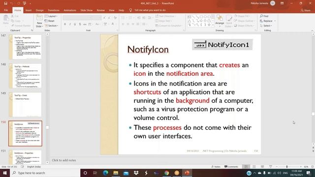 VB.NET Lecture 52(Part 1) - NotifyIcon | Properties | Methods | Event | Hindi смотреть онлайн