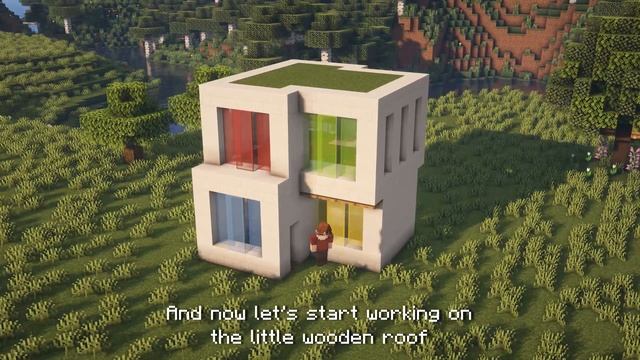 Minecraft | How to build a Windows Modern House | Tutorial смотреть онлайн