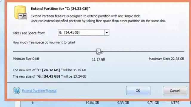 How to increase C Drive size without losing data In Windows (7-8-8.1) Tutorial In Urdu/Hindi смотреть онлайн