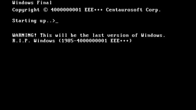 Windows Final, but I remastered the sounds смотреть онлайн