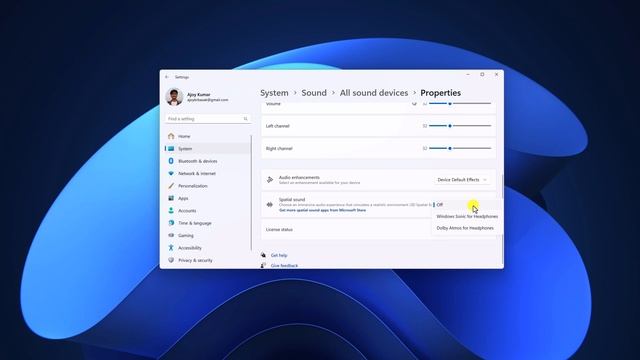 How to Enable Spatial Sound on Windows 11 смотреть онлайн