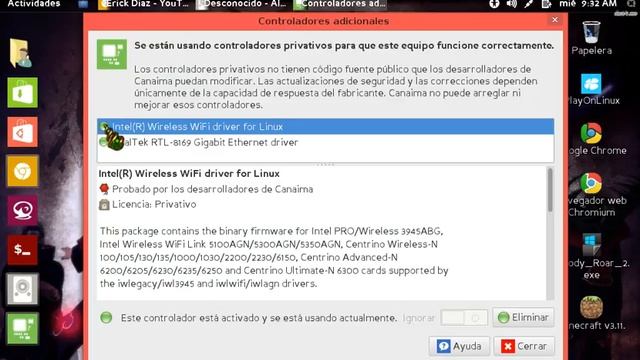 Como instalar driver de wifi en linux 4 смотреть онлайн