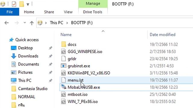 Multiboot WindowsPE ทำแฟลชไดร์ฟตัวเดียวให้บูทวินโดว์PE ได้หลายตัว смотреть онлайн