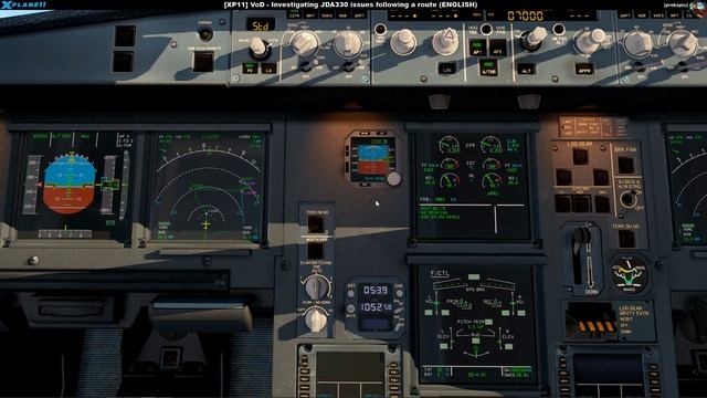 [XP11] VoD - Investigating JDA330 issues following a route (ENGLISH) смотреть онлайн