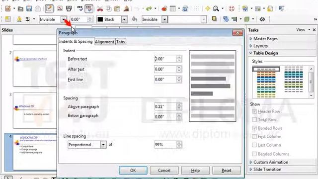 Navigate to the fourth slide titled WINDOWS XP - Brief presentation of some... смотреть онлайн